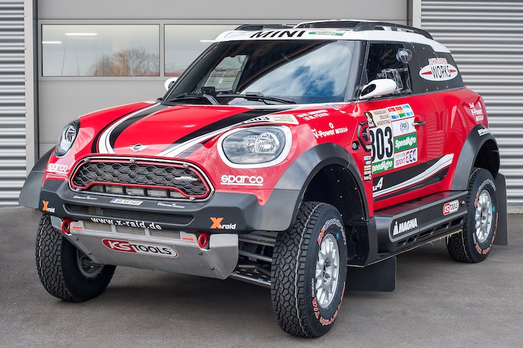 MINI Countryman phiên bản đua Dakar có gì đặc biệt